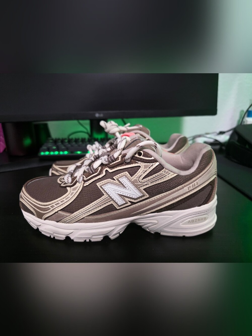 New Balance Women's Gray Athletic Sneakers - Lightweight Comfort